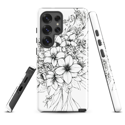 'Silhouette' Samsung Galaxy S25 Ultra tough phone case - protective glossy case NZ Australia
