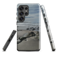 'Quick Sand' Samsung Galaxy S25 Ultra tough phone case - protective glossy case NZ Australia