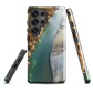 'Waters Edge' Samsung Galaxy S25 Ultra tough phone case - protective glossy case NZ Australia