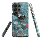 'Washed Away' Samsung Galaxy S25 Ultra tough phone case - protective glossy case NZ Australia
