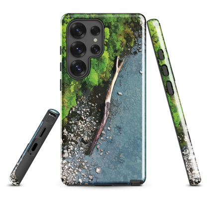 'Resting Place' Samsung Galaxy S25 Ultra tough phone case - protective glossy case NZ Australia