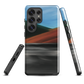 'Heat Wave' Samsung Galaxy S25 Ultra tough phone case - protective glossy case NZ Australia