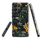 'NZ Kowhai' Samsung Galaxy S25 Ultra tough phone case - protective glossy case NZ Australia