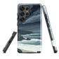 'Cape Kidnappers' Samsung Galaxy S25 Ultra tough phone case - protective glossy case NZ Australia