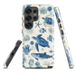 'Ocean Sketchbook' Samsung Galaxy S25 Ultra tough phone case - protective glossy case NZ Australia