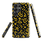 'Retro Scribbles' Samsung Galaxy S25 Ultra tough phone case - protective glossy case NZ Australia