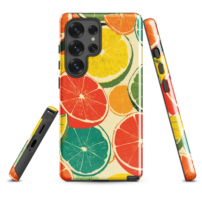 Citrus pop phone case | Colourful fruit design NZ