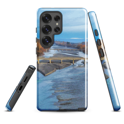 'Ruahine' Samsung Galaxy S25 Ultra tough phone case - protective glossy case NZ Australia
