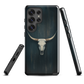 'Longhorn' Samsung Galaxy S25 Ultra tough phone case - protective glossy case NZ Australia