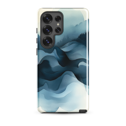 'Still Valleys' Samsung Galaxy S25 Ultra tough phone case - protective glossy case NZ Australia