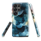 'Blue Forms' Samsung Galaxy S25 Ultra tough phone case - protective glossy case NZ Australia