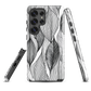 'Botanical Lines' Samsung Galaxy S25 Ultra tough phone case - protective glossy case NZ Australia