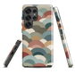 'Warm Horizons' Samsung Galaxy S25 Ultra tough phone case - protective glossy case NZ Australia
