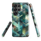 'Still Depths' Samsung Galaxy S25 Ultra tough phone case - protective glossy case NZ Australia
