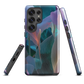 'Ethereal Blades' Samsung Galaxy S25 Ultra tough phone case - protective glossy case NZ Australia