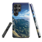 'Te Mata Peak' Samsung Galaxy S25 Ultra tough phone case - protective glossy case NZ Australia