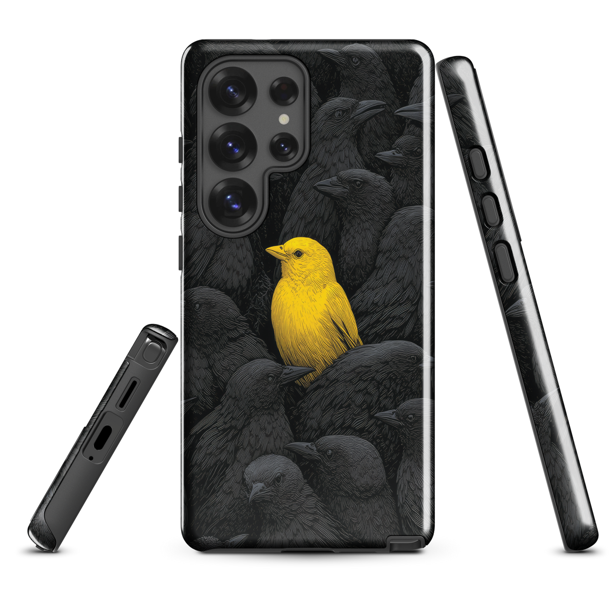 'Stand Out' Samsung Galaxy S25 Ultra tough phone case - protective glossy case NZ Australia