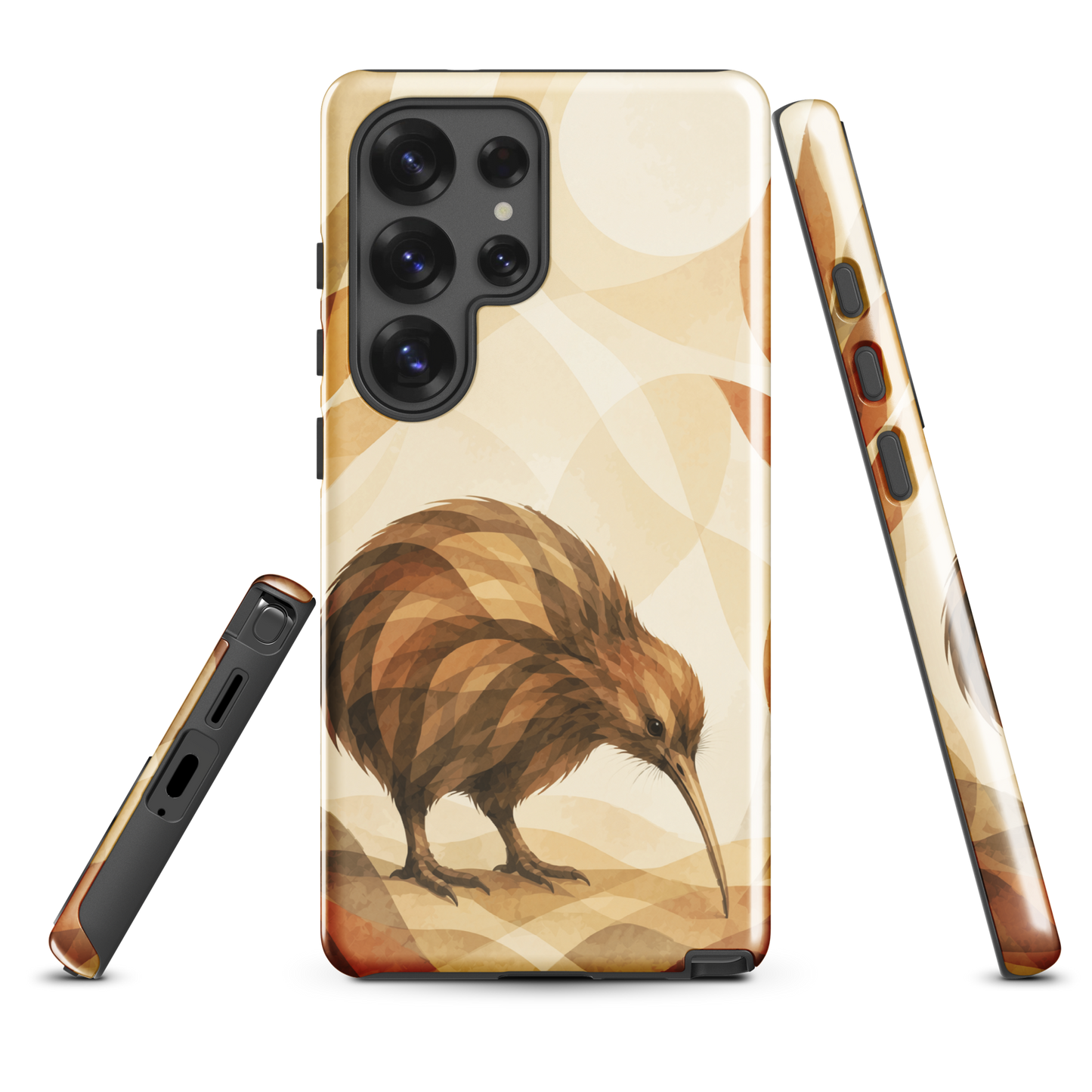 'Kiwi' Samsung Galaxy S25 Ultra tough case - protective glossy case NZ Australia