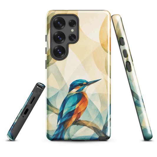 'Kotare' Samsung Galaxy S25 Ultra tough phone case - protective glossy case NZ Australia