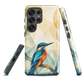 'Kōtare' Samsung Galaxy S25 Ultra tough case - protective glossy case NZ Australia