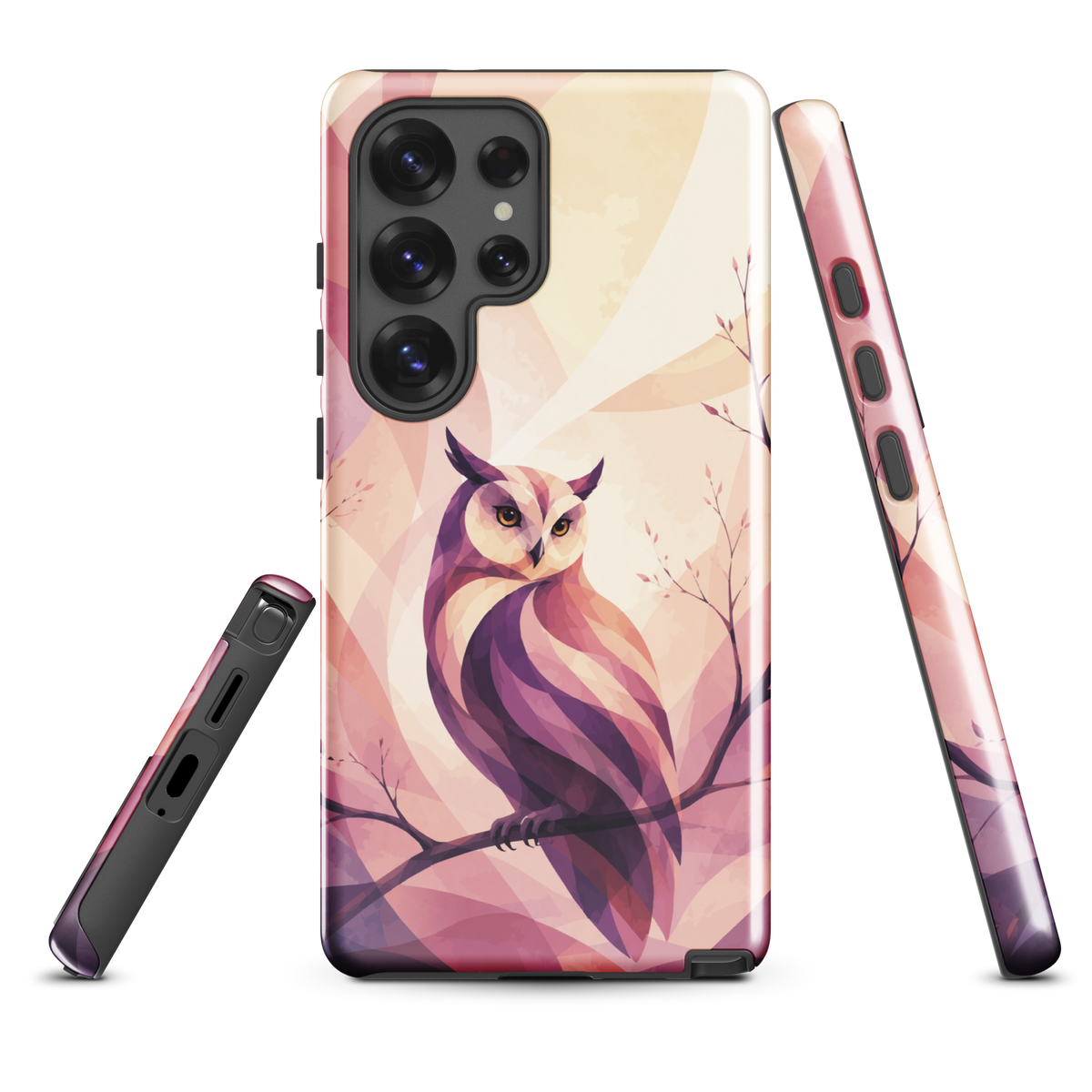 'Ruru' Samsung Galaxy S25 Ultra tough case - protective glossy case NZ Australia