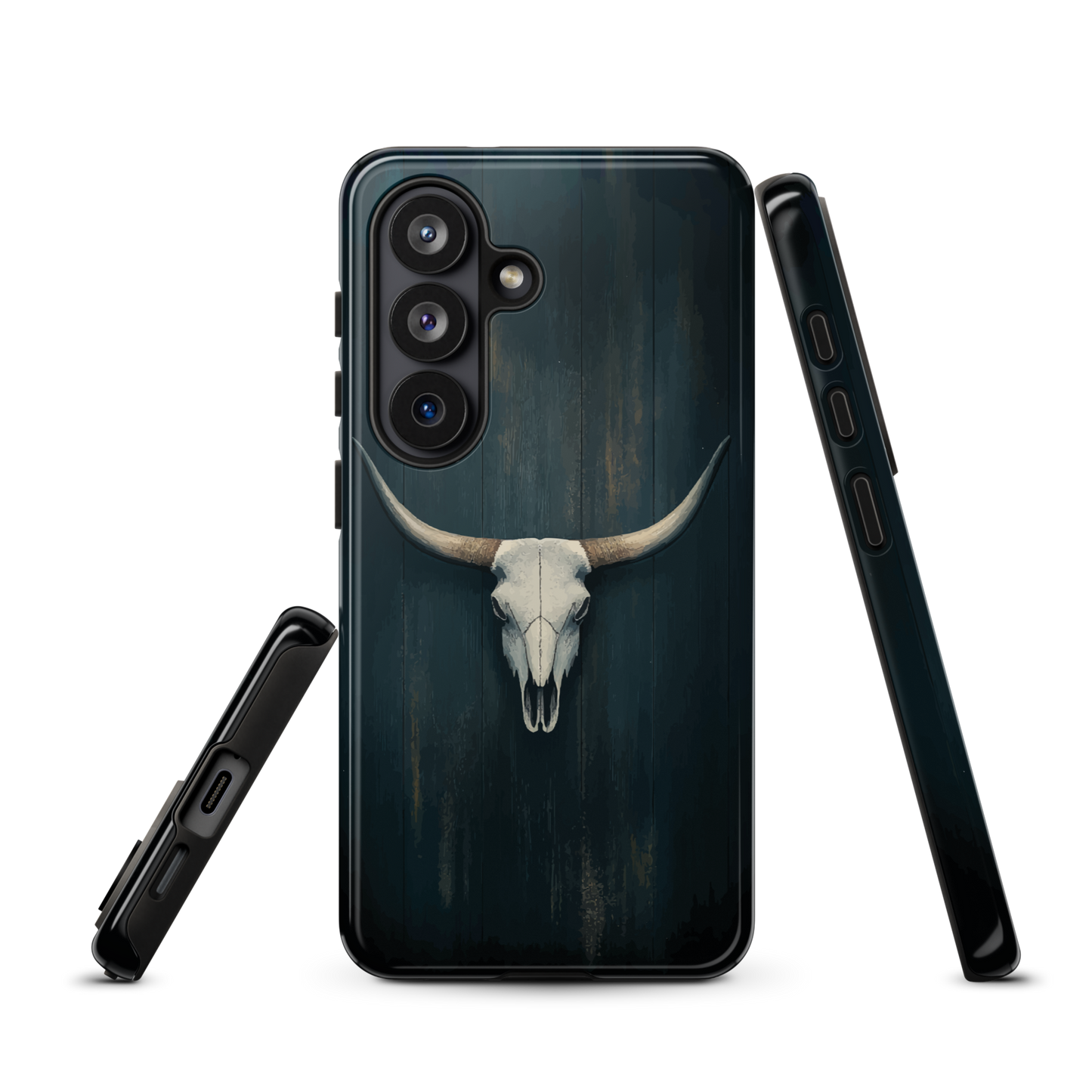 'Longhorn' Samsung Galaxy S26 tough phone case - protective glossy case NZ Australia