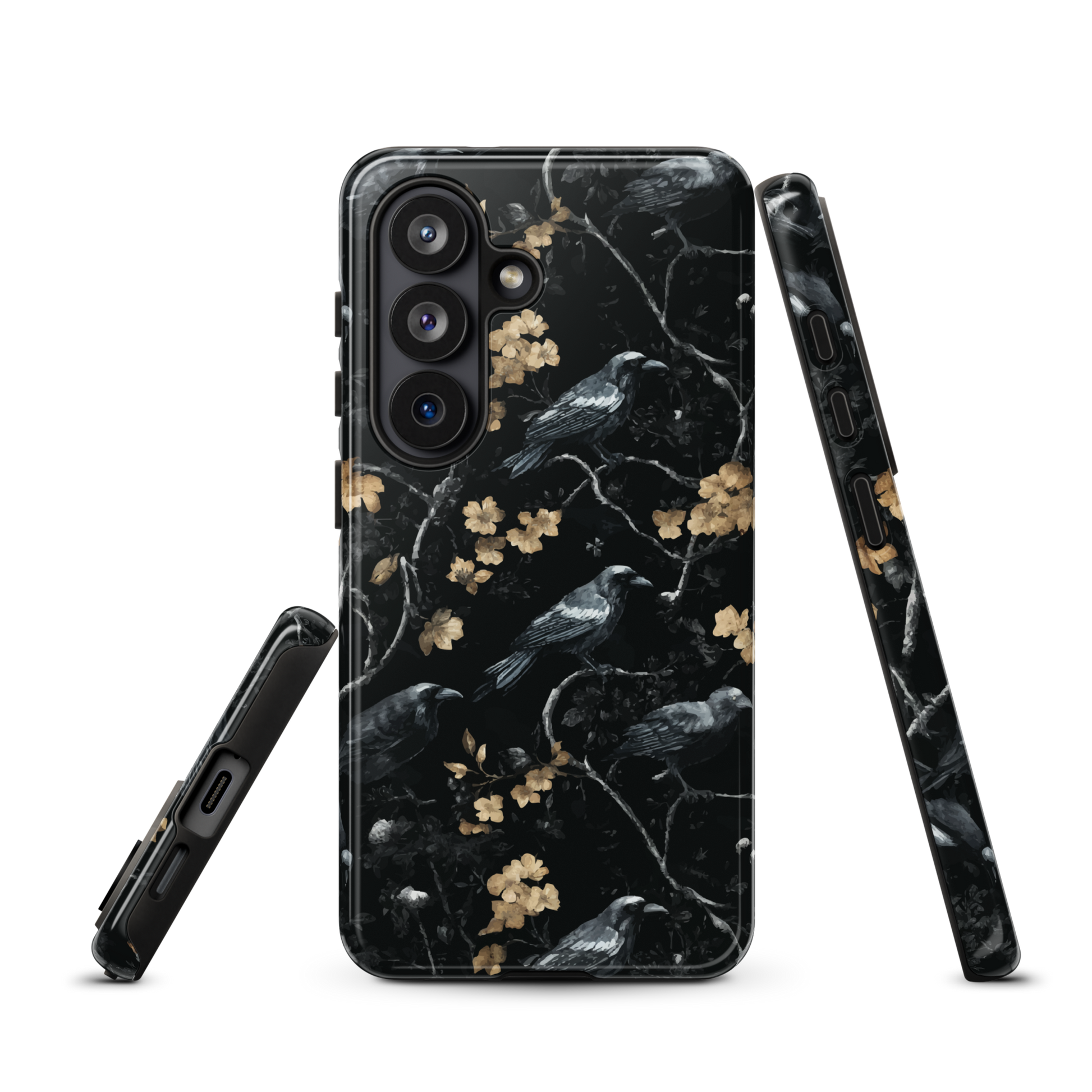 'Shadow' Samsung Galaxy S26 tough phone case - protective glossy case NZ Australia