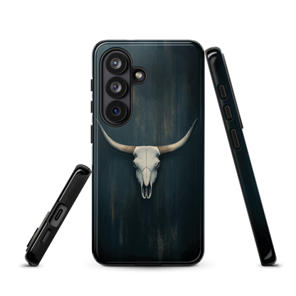 'Longhorn' Samsung Galaxy S26 tough phone case - protective glossy case NZ Australia