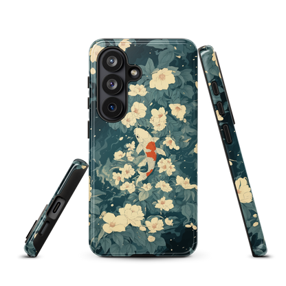 'Koi' Samsung Galaxy S26 tough phone case - protective glossy case NZ Australia