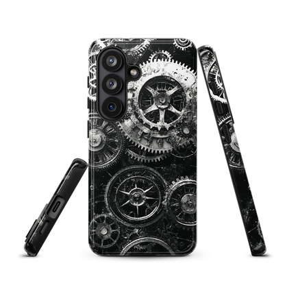 'Clockwork' Samsung Galaxy S26 tough phone case - protective glossy case NZ Australia