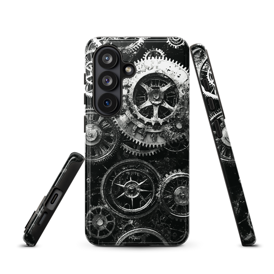 'Clockwork' Samsung Galaxy S26 tough phone case - protective glossy case NZ Australia