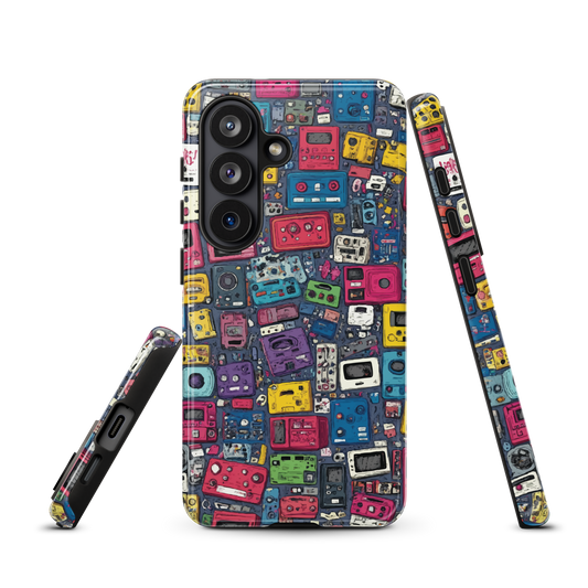 'Arcade' Samsung Galaxy S26 tough phone case - protective glossy case NZ Australia