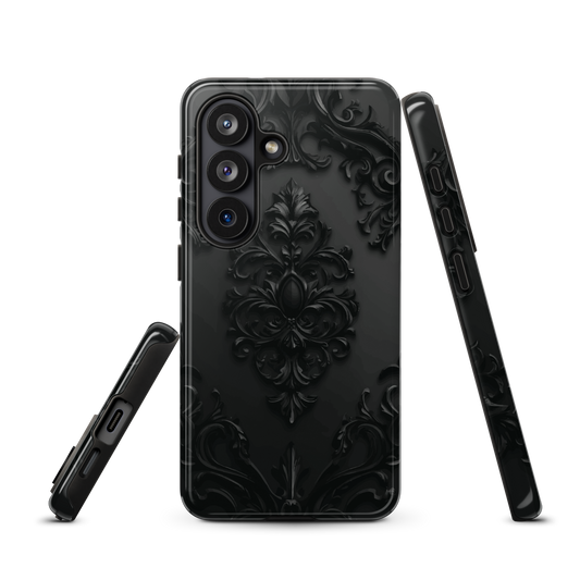 'Obsidian' Samsung Galaxy S26 tough phone case - protective glossy case NZ Australia