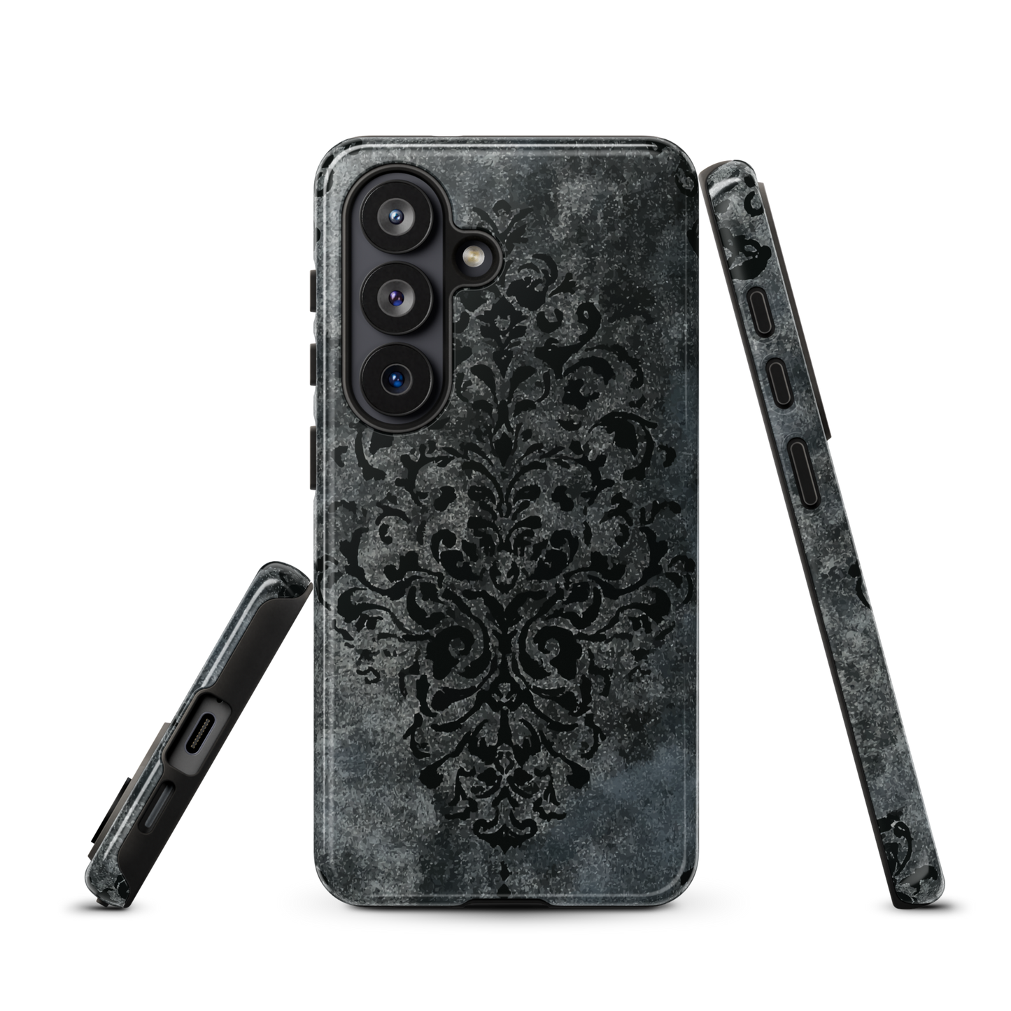 'Damask' Samsung Galaxy S26 tough phone case - protective glossy case NZ Australia