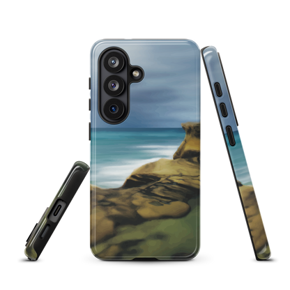 'Castle Point' Samsung Galaxy S26 tough phone case - protective glossy case NZ Australia
