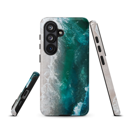 'Ocean View' Samsung Galaxy S26 tough phone case - protective glossy case NZ Australia
