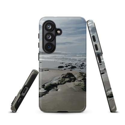 'Quick Sand' Samsung Galaxy S26 tough phone case - protective glossy case NZ Australia