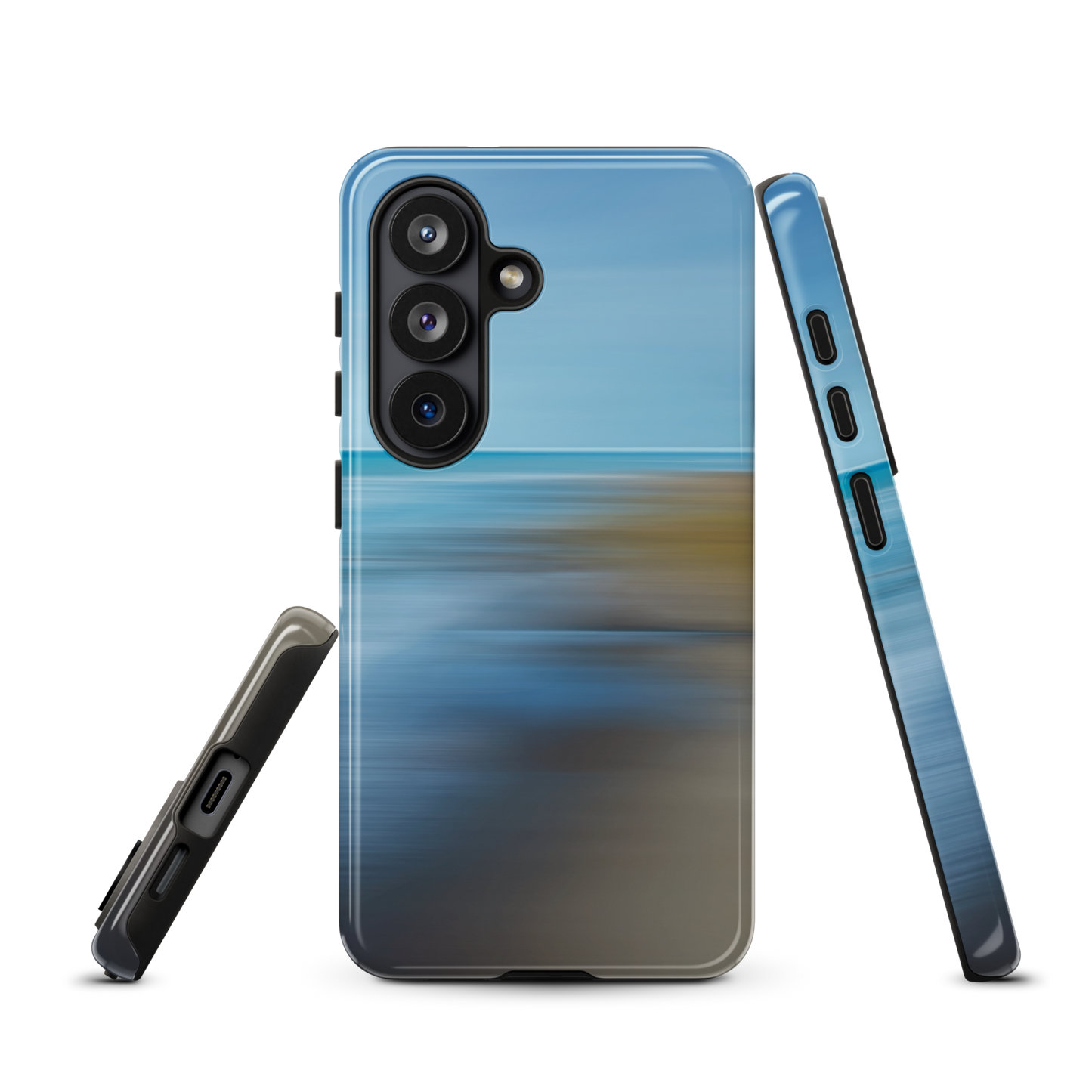 'Ocean Breeze' Samsung Galaxy S26 tough phone case - protective glossy case NZ Australia