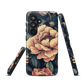 'Vintage Pink Roses' Samsung Galaxy S26 tough phone case - protective glossy case NZ Australia