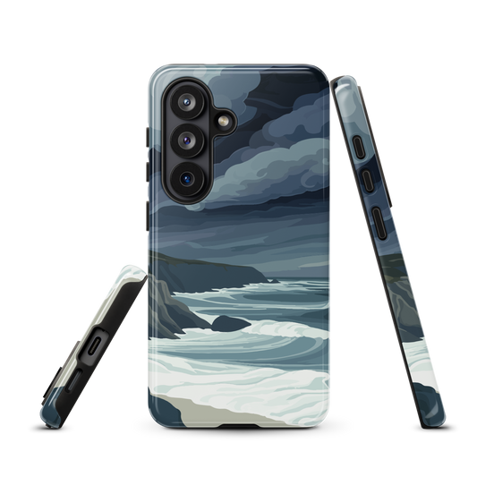 'Cape Kidnappers' Samsung Galaxy S26 tough phone case - protective glossy case NZ Australia