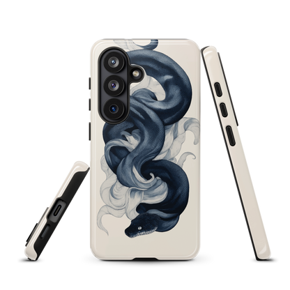 'Midnight Python' Samsung Galaxy S26 tough phone case - protective glossy case NZ Australia
