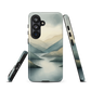 'Misty Mountains' Samsung Galaxy S26 tough phone case - protective glossy case NZ Australia