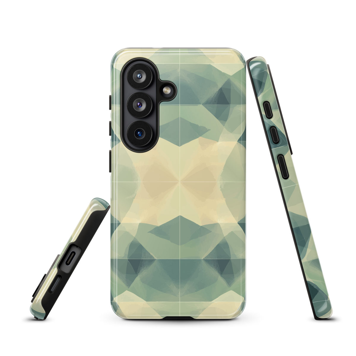 'Symmetry' Samsung Galaxy S26 tough phone case - protective glossy case NZ Australia