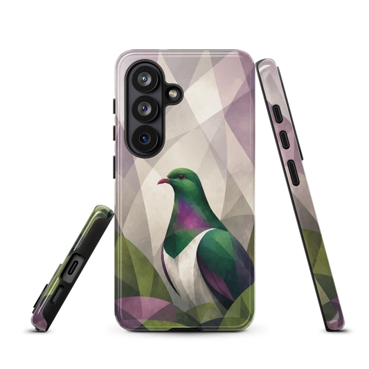 'Kereru' Samsung Galaxy S26 tough phone case - protective glossy case NZ Australia