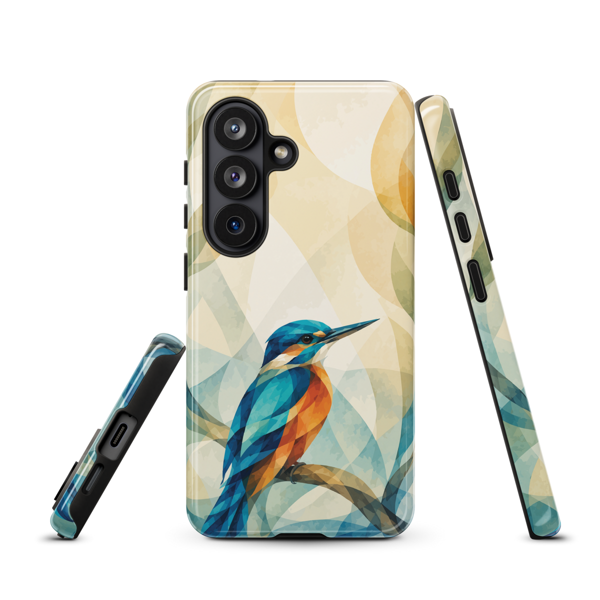 'Kotare' Samsung Galaxy S26 tough phone case - protective glossy case NZ Australia