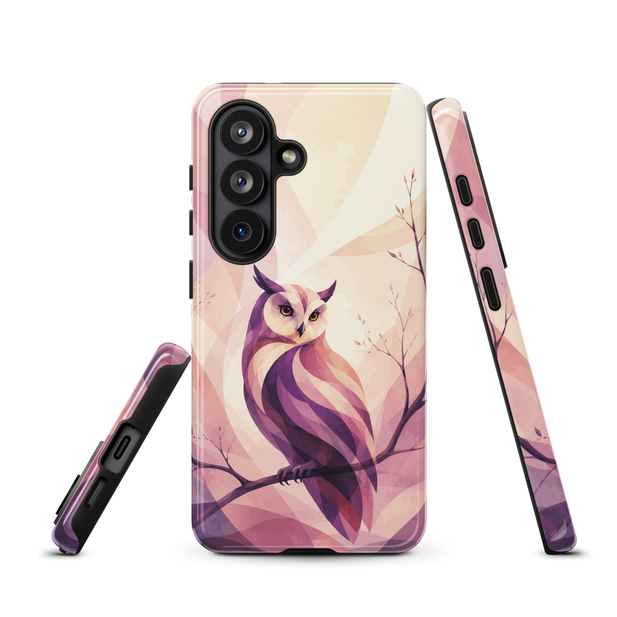 'Ruru' Samsung Galaxy S26 tough case - protective glossy case NZ Australia