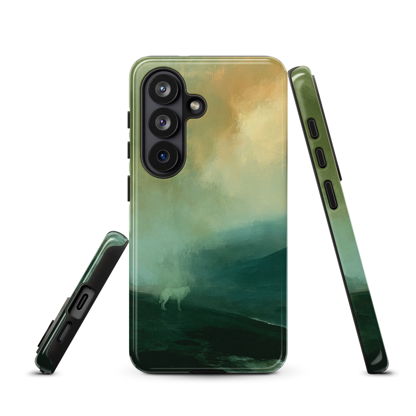 'Acid Rain' Samsung Galaxy S26 tough phone case - protective glossy case NZ Australia