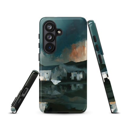 'Evening Flight' Samsung Galaxy S26 tough phone case - protective glossy case NZ Australia