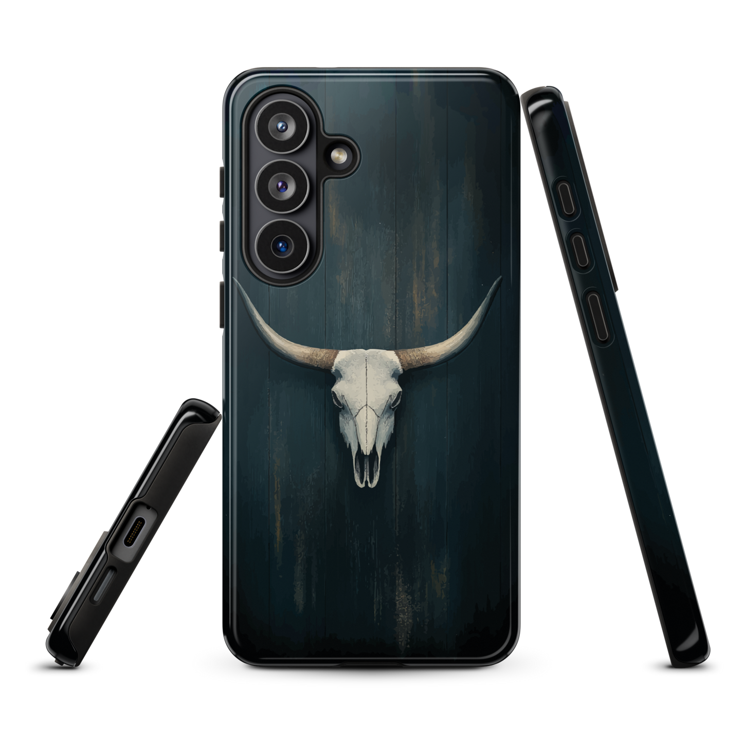 'Longhorn' Samsung Galaxy S26 Plus tough phone case - protective glossy case NZ Australia