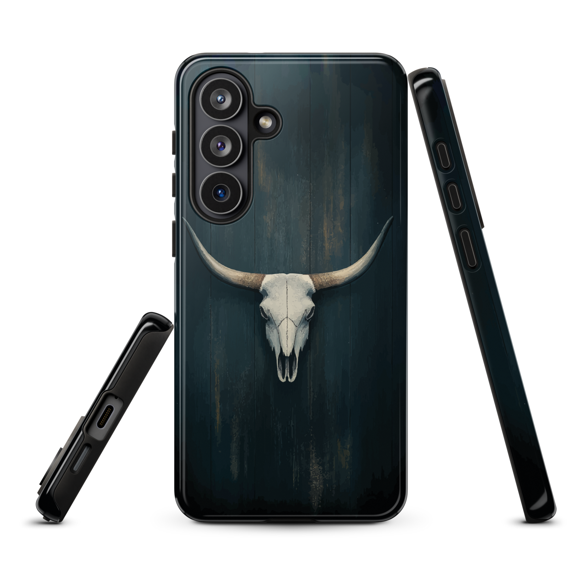 'Longhorn' Samsung Galaxy S26 Plus tough phone case - protective glossy case NZ Australia